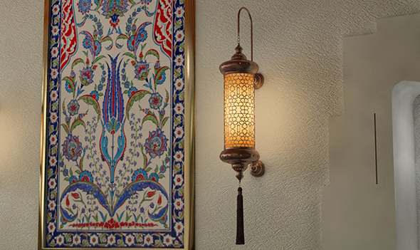 Ottoman Wall Lamp - 3Docean 10852362