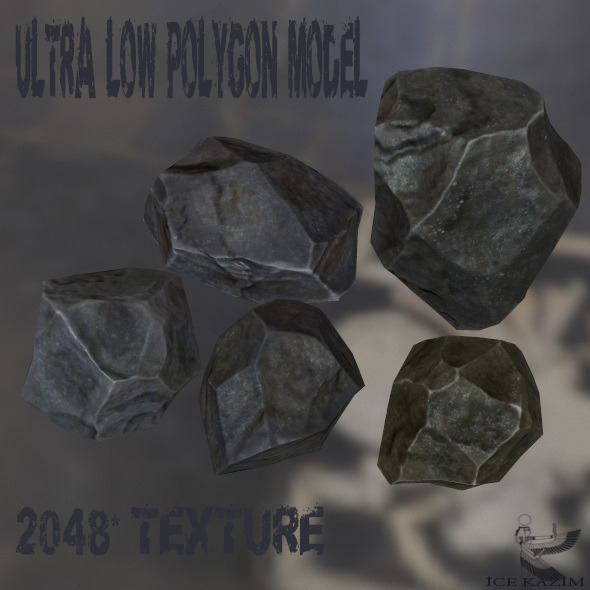 Rock_Set_1 - 3Docean 10861244