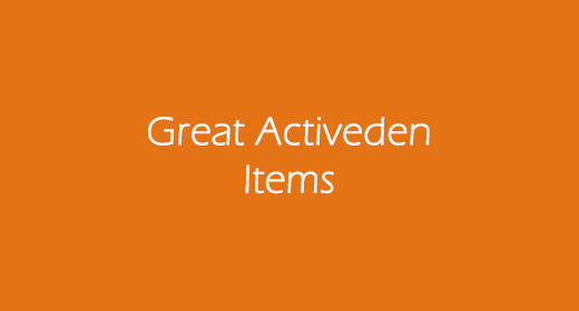 Great ActiveDen Items