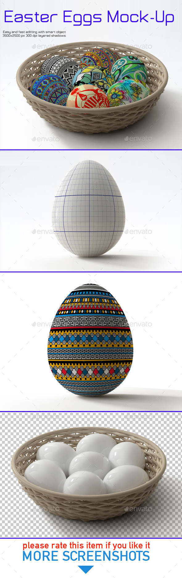 Download Easter Eggs Mock Up By Akropol Graphicriver