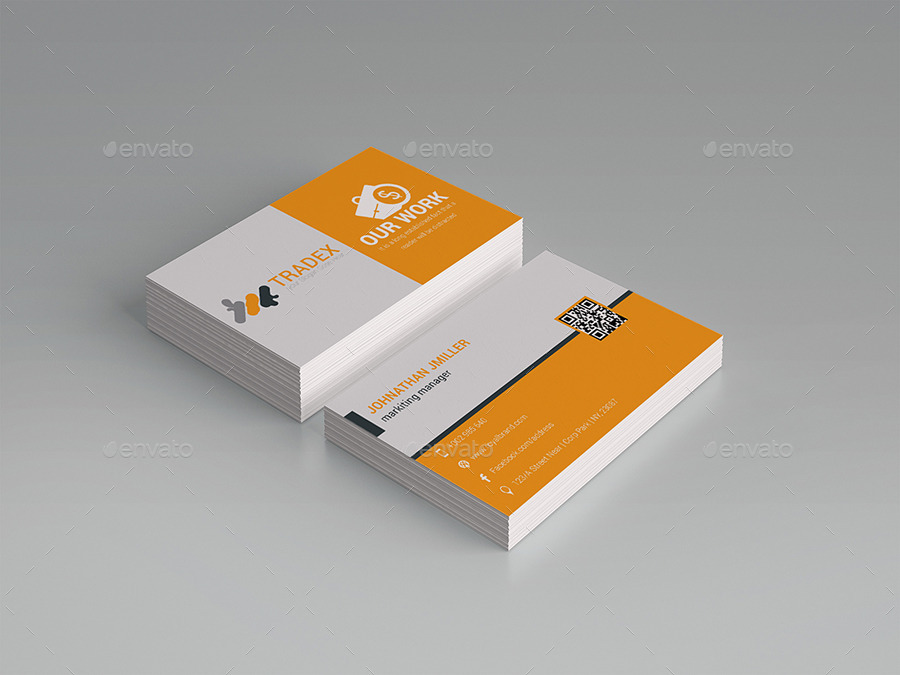 Tradex Business Card, Print Templates | GraphicRiver