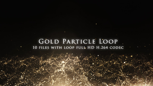 Classic Golden Particle