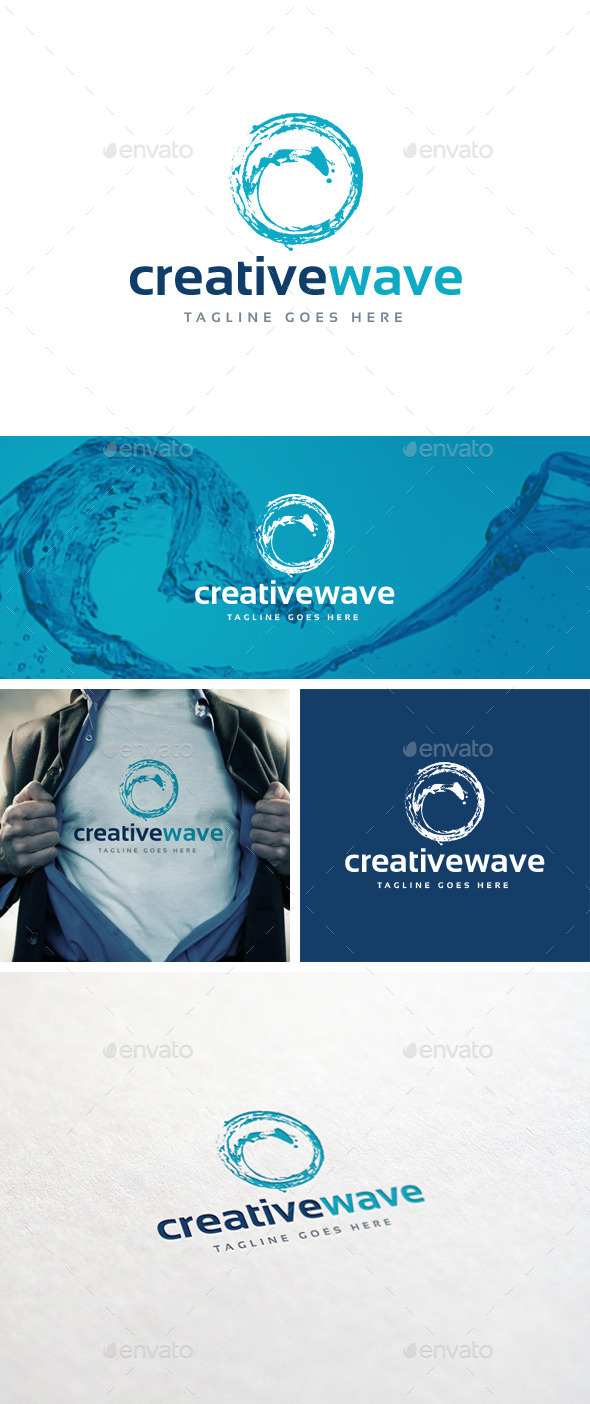 Creative Wave Logo Template by designgarrad | GraphicRiver