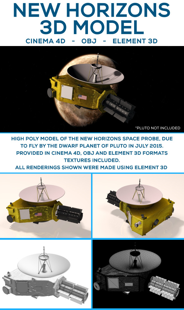 New Horizons Space - 3Docean 10869777