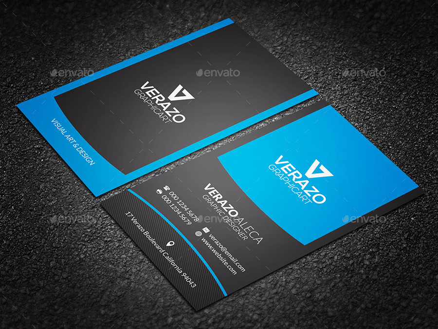 Modern Corporate Business Card 78, Print Templates | GraphicRiver