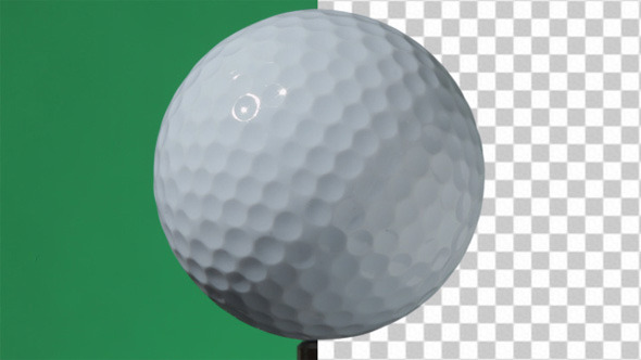 Real Golf Ball Spinning  Pre-keyed