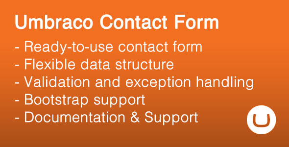 Umbraco Contact Form - CodeCanyon 10878381