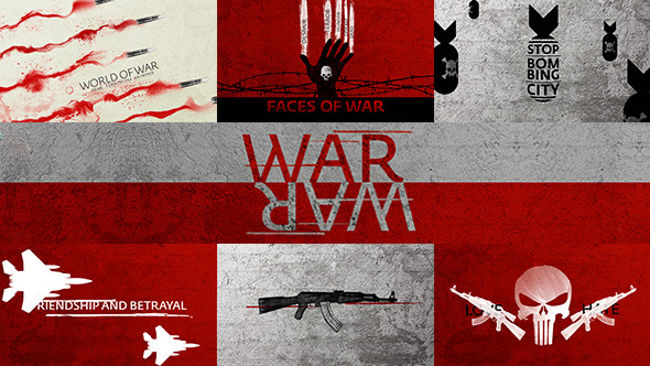 War Titles - VideoHive 10882362