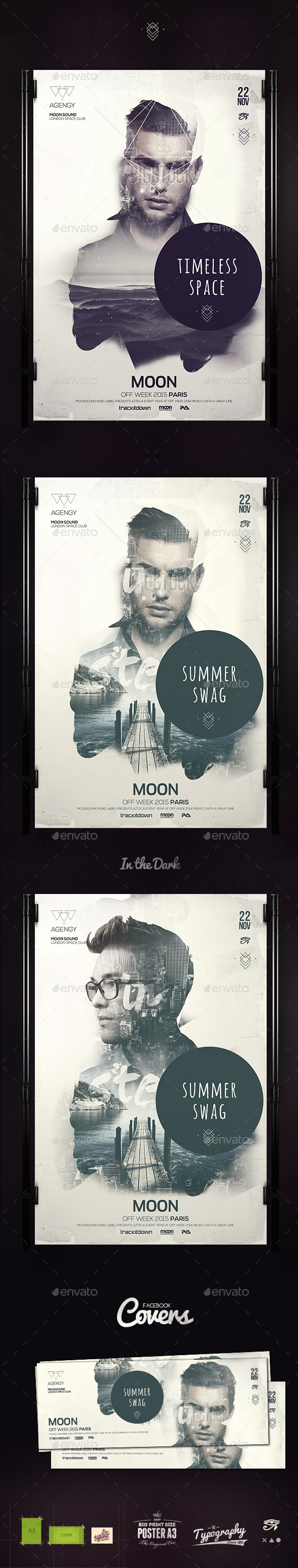 Timeless Poster - Clubs & Parties Events