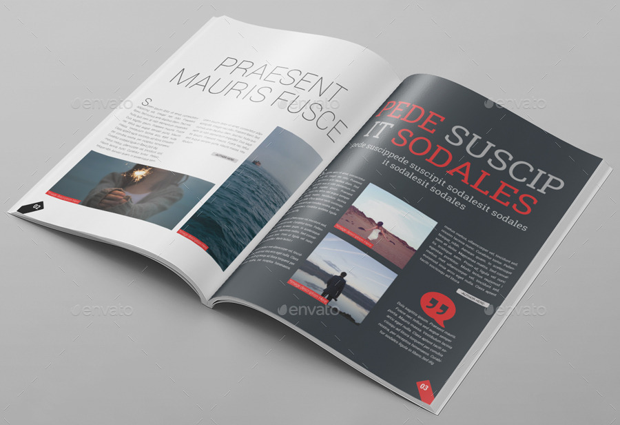 44 Pages Photoshop Magazine Template, Print Templates | GraphicRiver