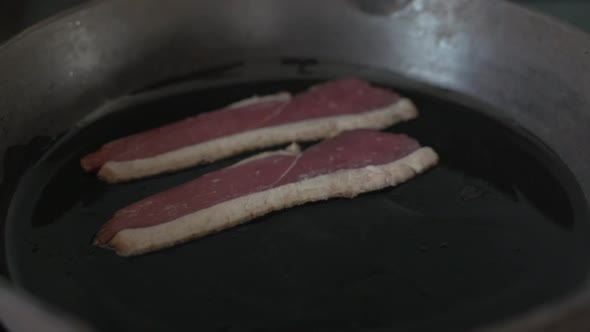 Frying Bacon (2 Of 3)