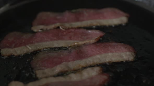 Frying Bacon (3 Of 3)