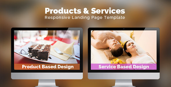 ProductsServices Landing Page - ThemeForest 10904551