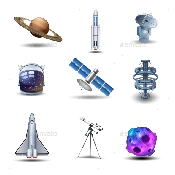 Space Icons Set