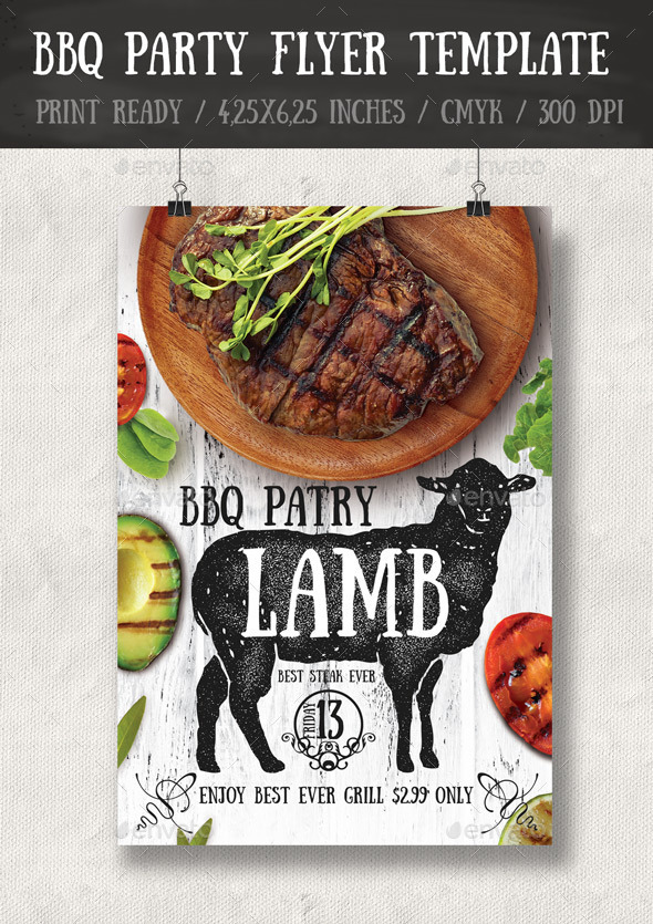 bbq poster