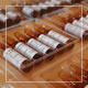 Pharmaceutical Ampules on the Table - VideoHive Item for Sale