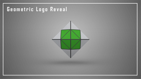 Geometric Logo Reveal - VideoHive 10906389