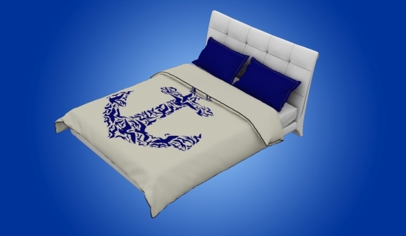 3D Model Bed - 3Docean 10914604