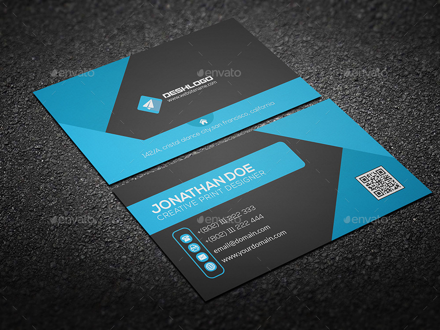 Corporate Business Card, Print Templates | GraphicRiver