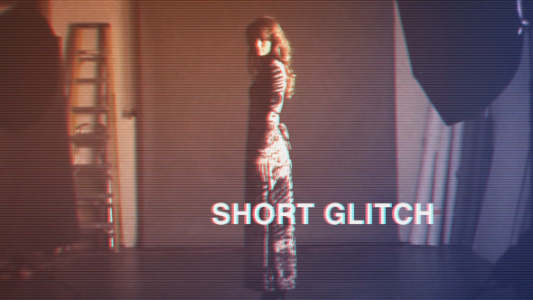 Short Glitch Opener - VideoHive 10919946
