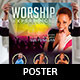 Worship Concert Poster Templates