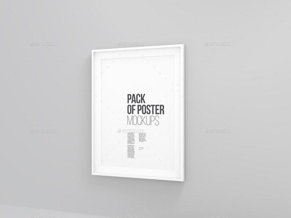 Download A3 Poster Mockup by blugraphic0 | GraphicRiver