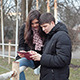 Young Man And Woman Using Tablet Pc - VideoHive Item for Sale