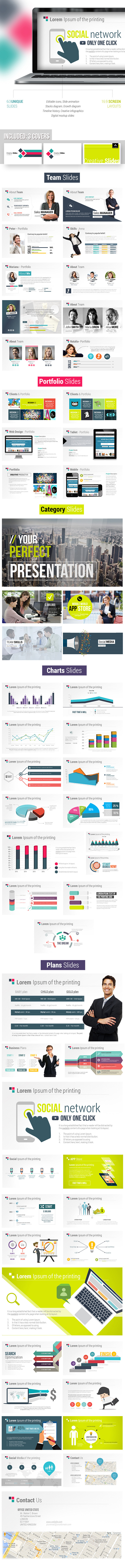 Fresh Digital Slides - Creative Powerpoint Templat - Creative PowerPoint Templates