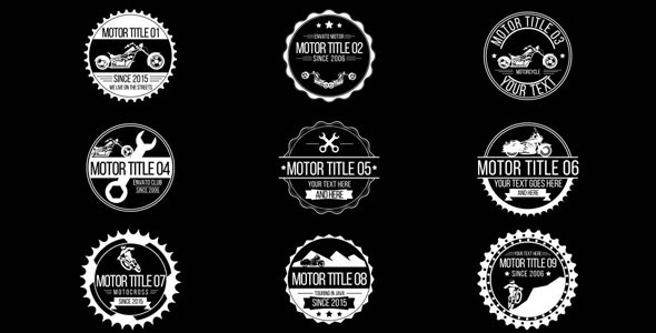 Badge Titles - VideoHive 10773388