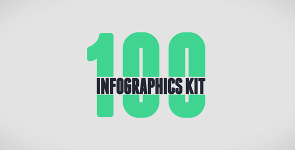 100 Infographics Kit - VideoHive 10937169
