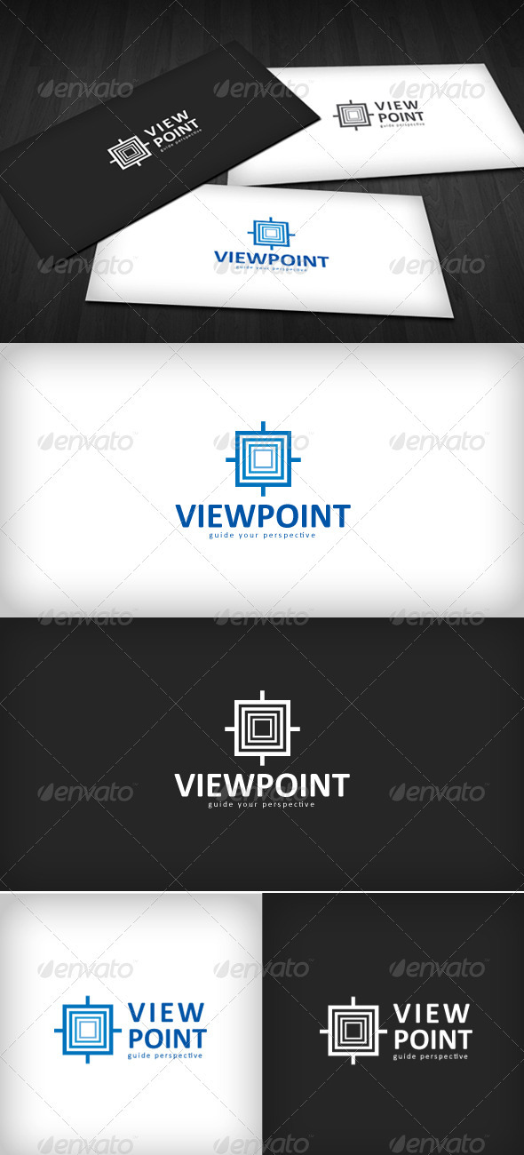 Viewpoint Logo - Vector Abstract