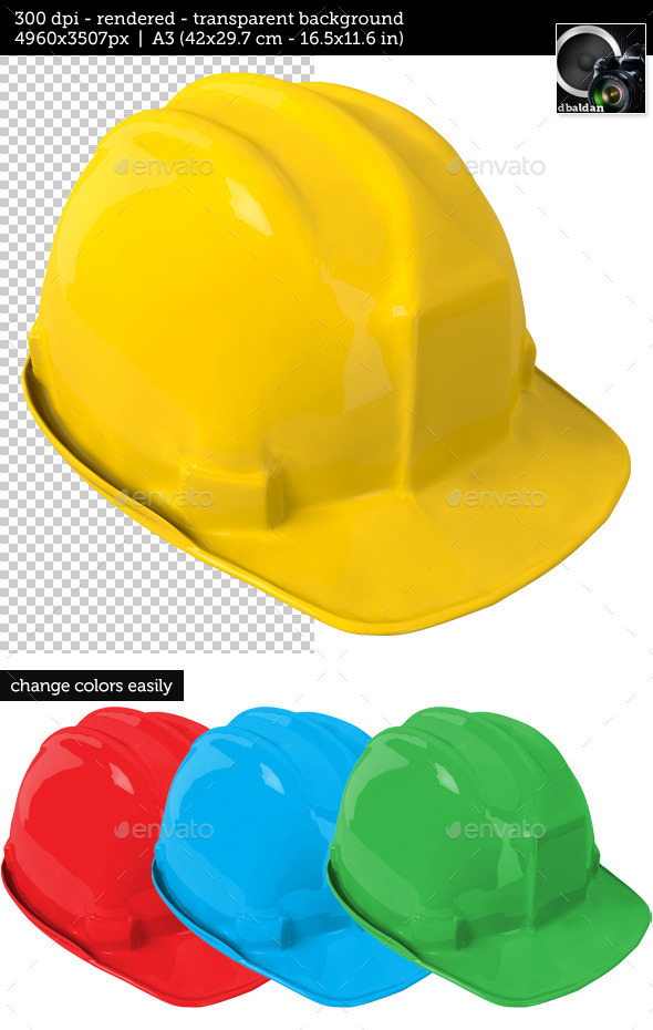 Download Yellow Safety Helmet On Transparent Background By Douglasbaldan Graphicriver