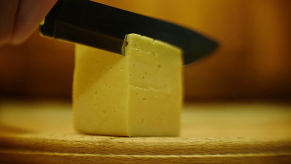 Cutting Cheese For a Snack 2