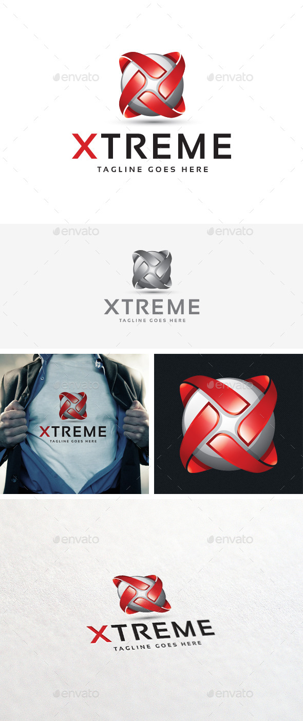 Xtreme Logo Template by Garrad_Design | GraphicRiver