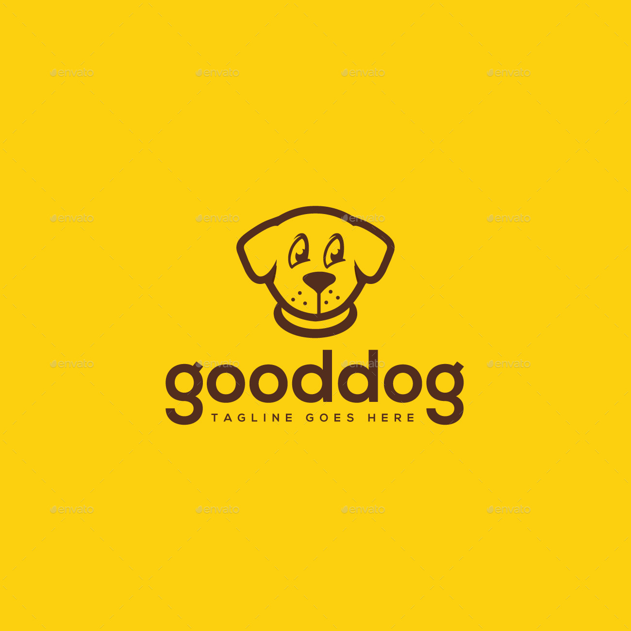 Good Dog Logo Template, Logo Templates | GraphicRiver