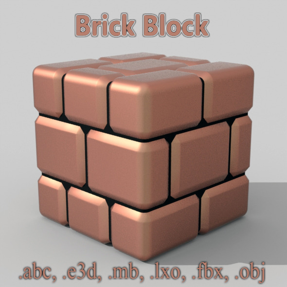 Brick Block - 3Docean 10945556