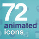 72 Animated Icon Collection - VideoHive Item for Sale