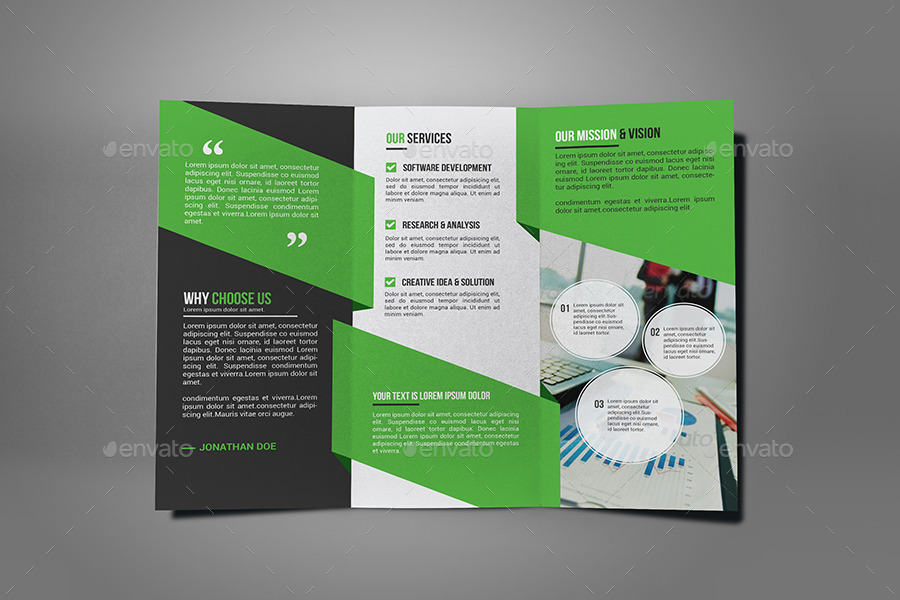 Tri-Fold Brochure - Multipurpose by CRISTAL_P | GraphicRiver