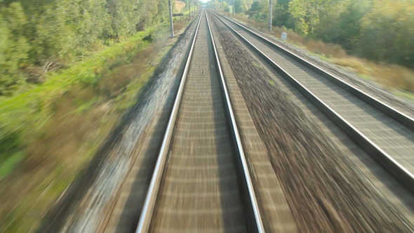 Train on the Rails