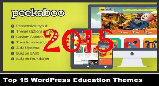 Top 15 WordPress Education Themes