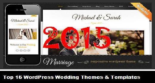 Top 15 WordPress Wedding Themes & Templates