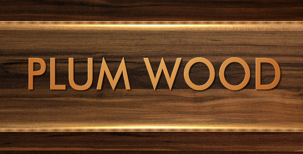 Plum wood