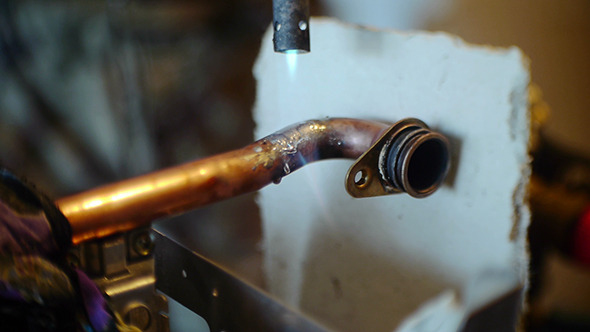 Soldering Copper Pipes 5