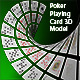 Poker Playing card 3D Model