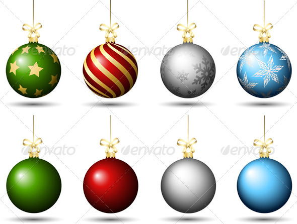 Christmas baubles - Christmas Seasons/Holidays