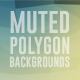 Muted Polygon Backgrounds - VideoHive Item for Sale