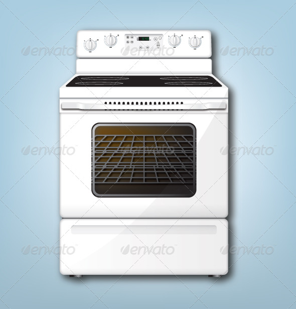 Oven Graphic - Man-made Objects Objects