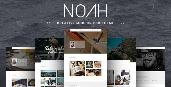 NOAH PSD - ThemeForest 9375497