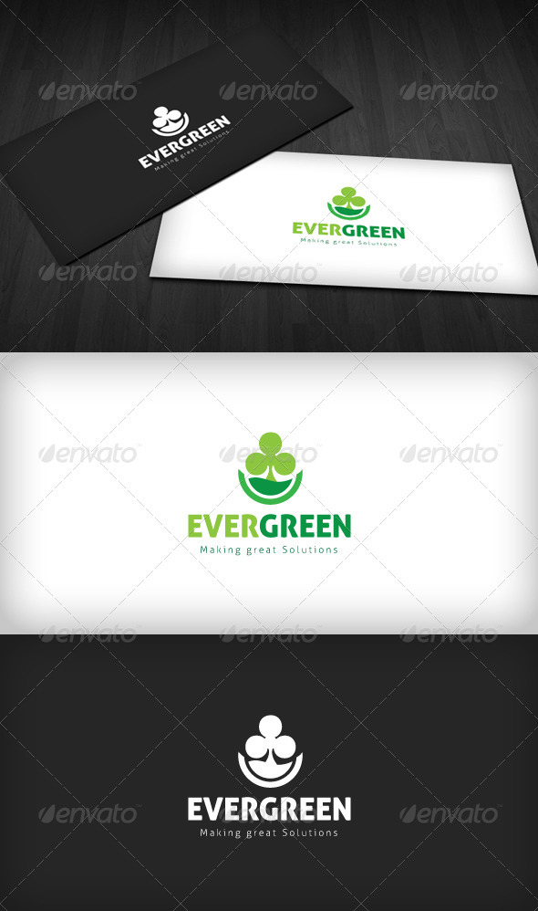 Evergreen Logo - Nature Logo Templates