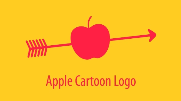Apple Cartoon Logo